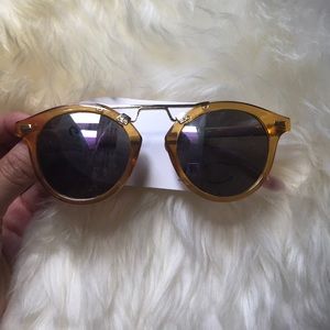 Orange and Pink Sunglasses